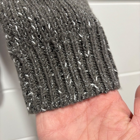 NWT Club Monaco split back wool blend woven fooler sweater size XS - Picture 7 of 15